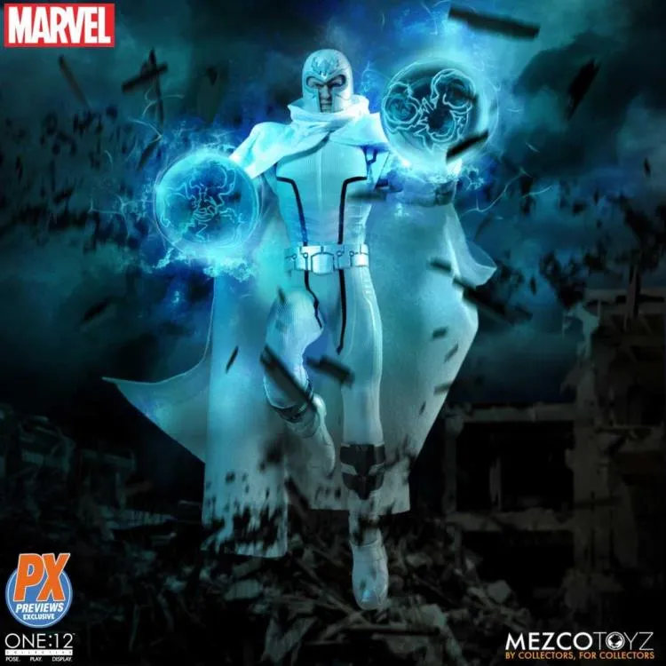 1/12 - Magneto - White Hand Set w/Magnetic Force Effects Type 1