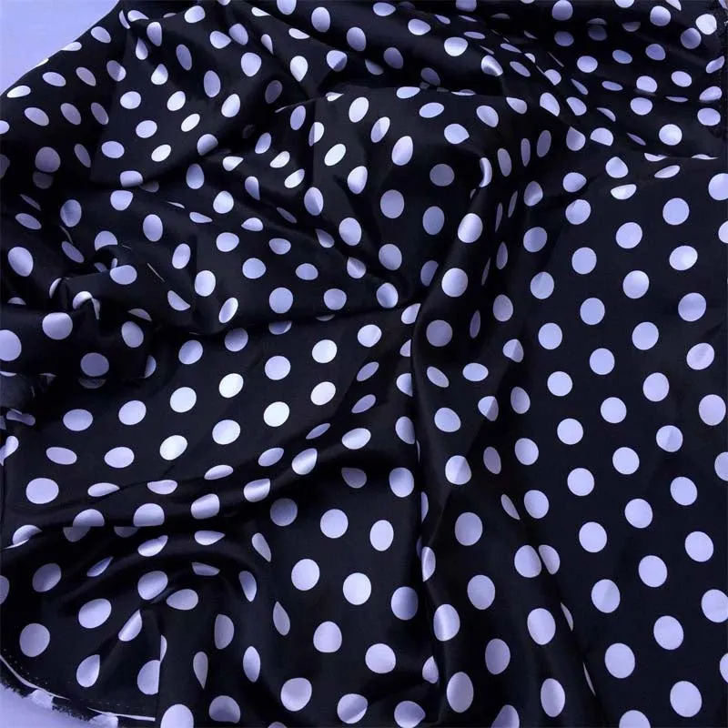 1/2 Inch Polka Dot Satin/ Fabric By The Roll / 20 Yards / Wholesale Fabric