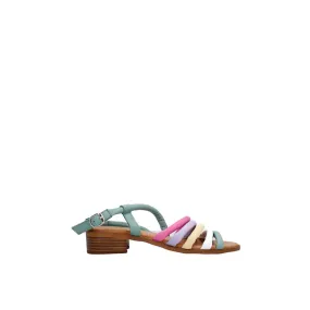 5004547 WOMEN'S HEELS SANDALS- MULTI