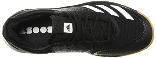 adidas Women's Crazyflight X 3 Volleyball Shoe, Black/White/Gum, 5 M US