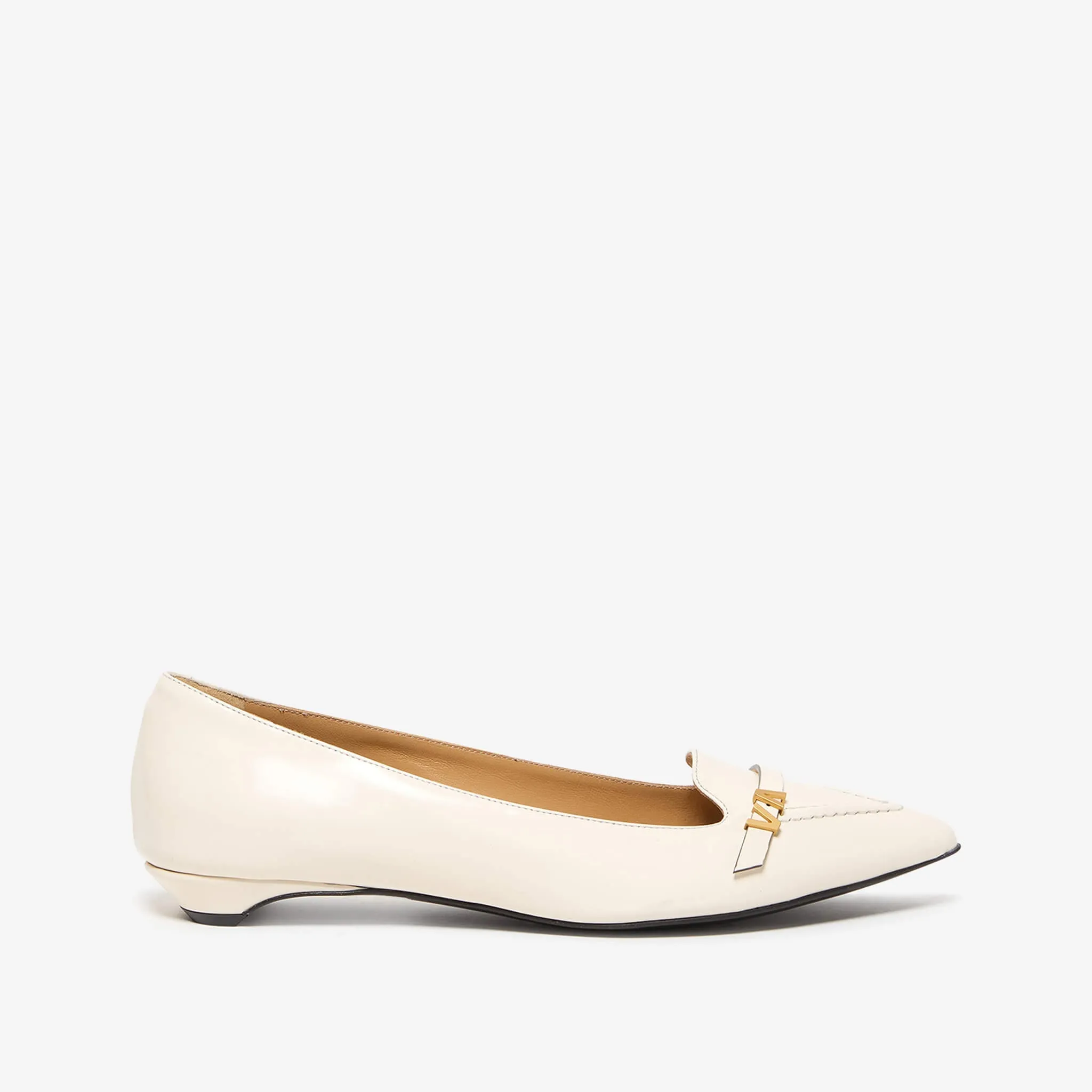 Ancharia | Women's calf leather ballet flat