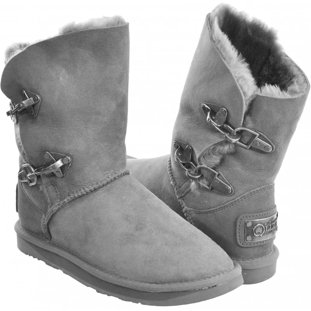 Australia Luxe Women's Renegade Boots in Gray