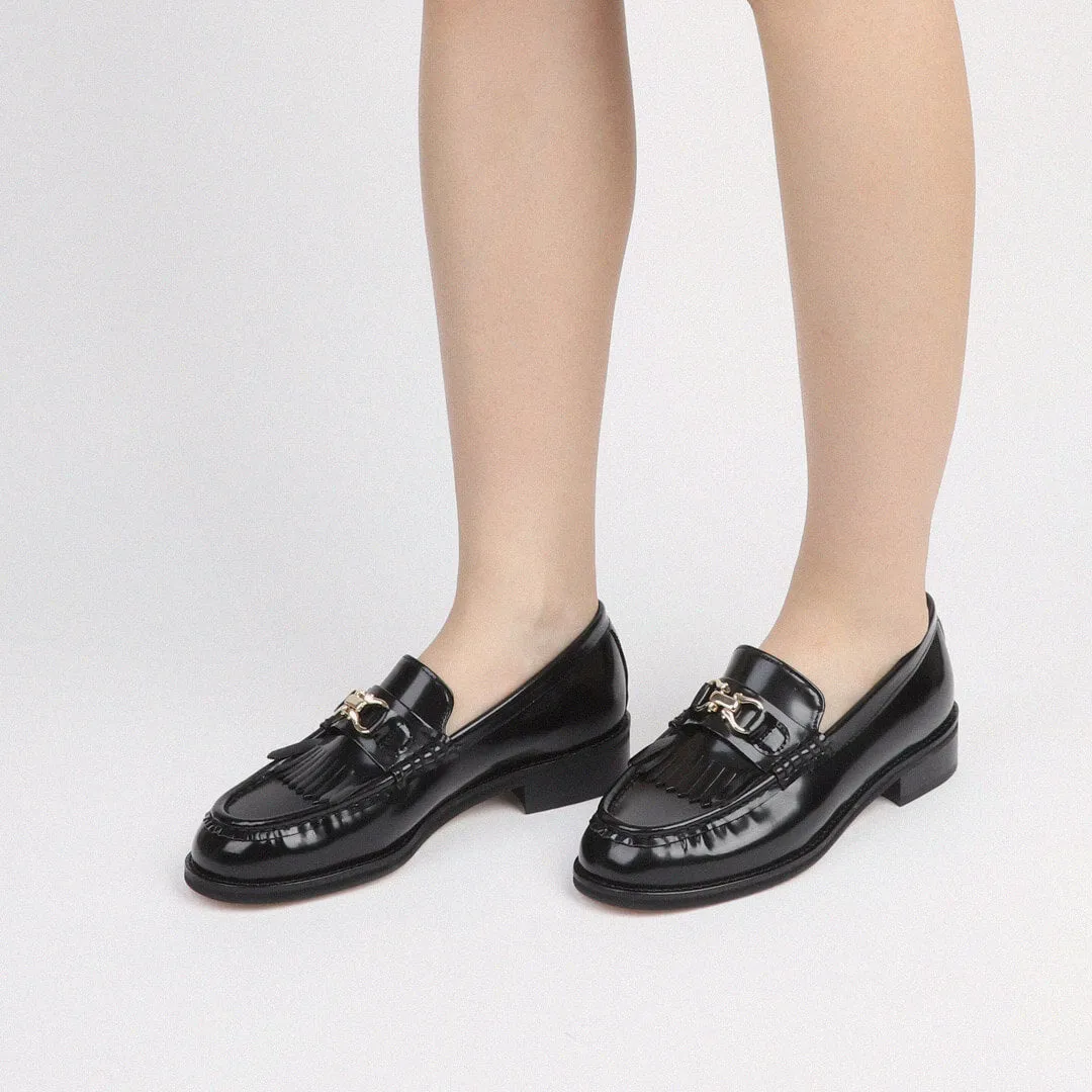 AZANA - leather loafers