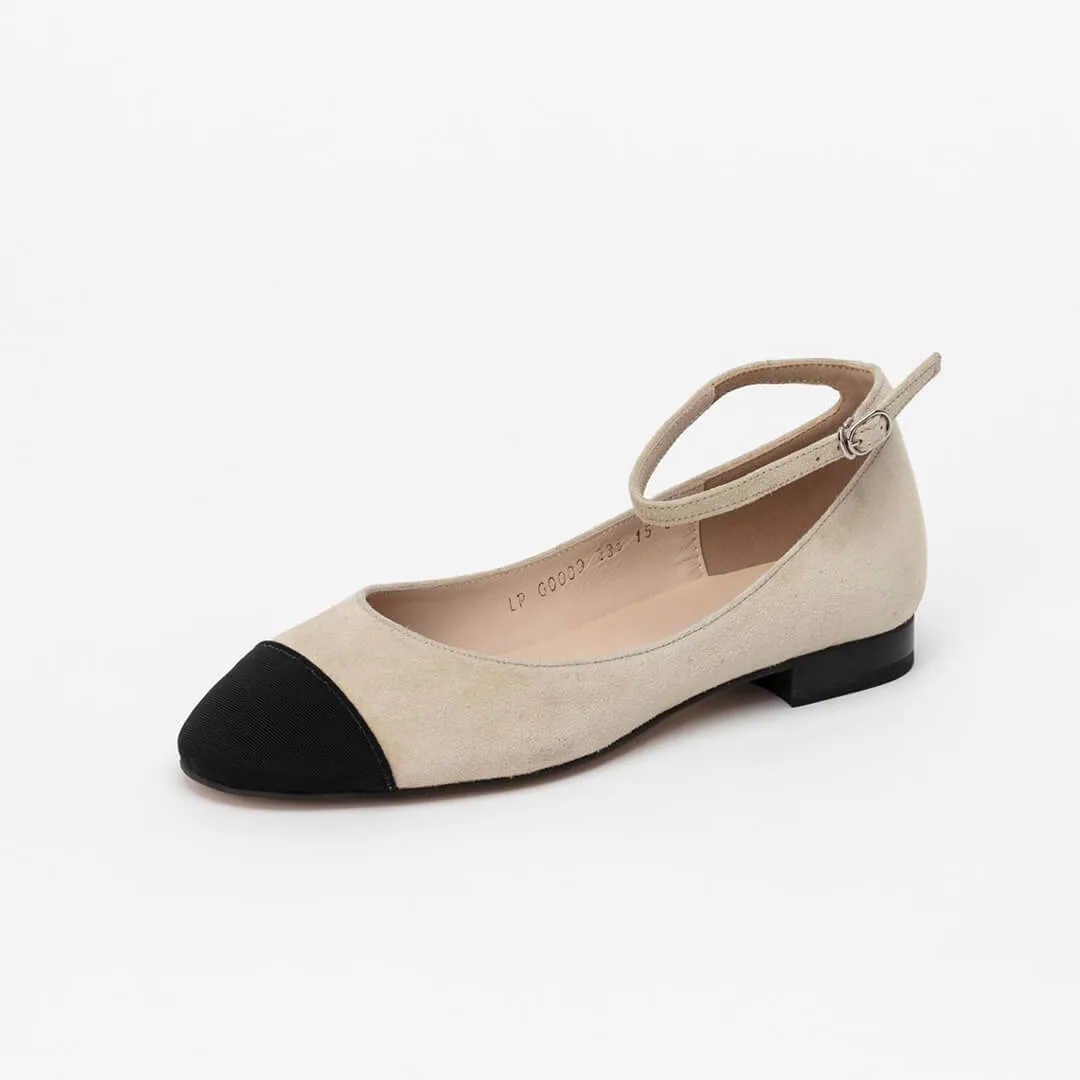 BANERO - ankle strap ballerina