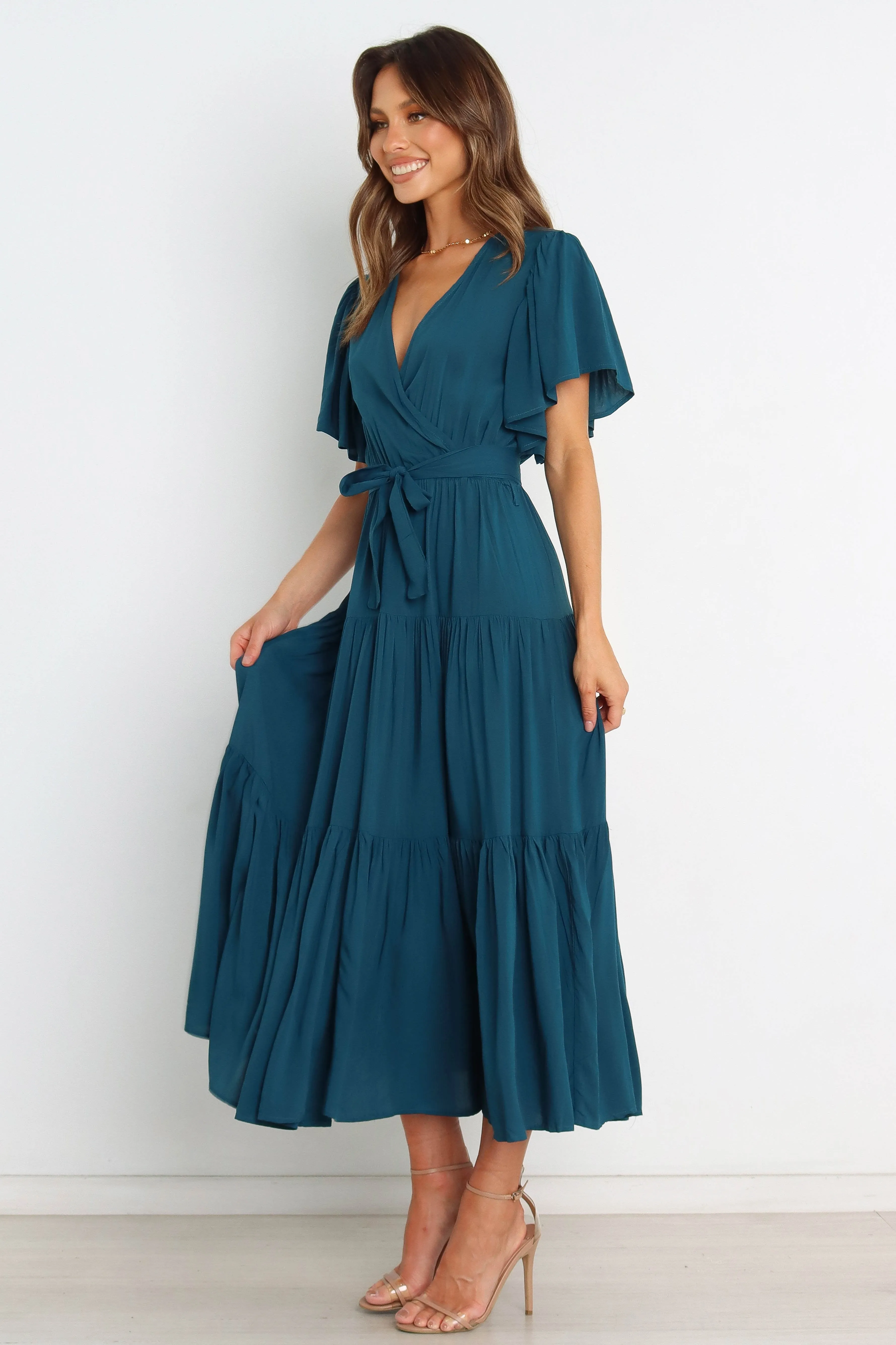 Barker Dress - Teal