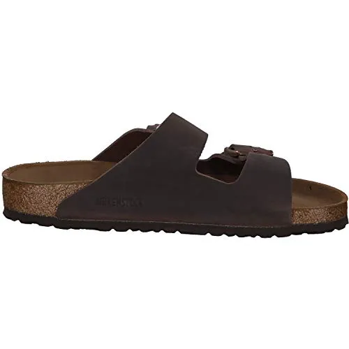 Birkenstock Arizona Oiled Leather Habana Unisex Sandals (US M 17)