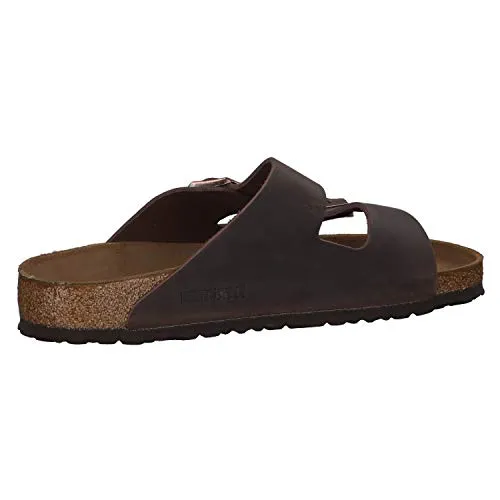 Birkenstock Arizona Oiled Leather Habana Unisex Sandals (US M 17)