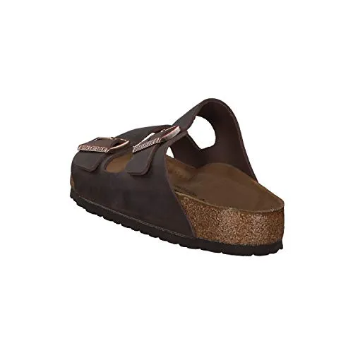 Birkenstock Arizona Oiled Leather Habana Unisex Sandals (US M 17)