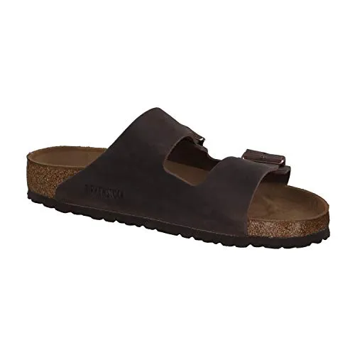 Birkenstock Arizona Oiled Leather Habana Unisex Sandals (US M 17)