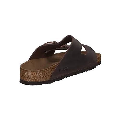 Birkenstock Arizona Oiled Leather Habana Unisex Sandals (US M 17)