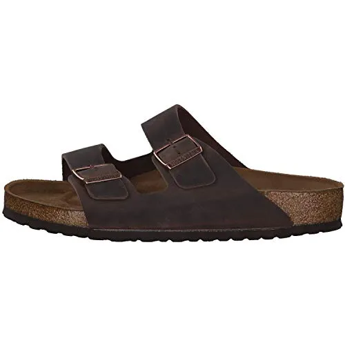 Birkenstock Arizona Oiled Leather Habana Unisex Sandals (US M 17)