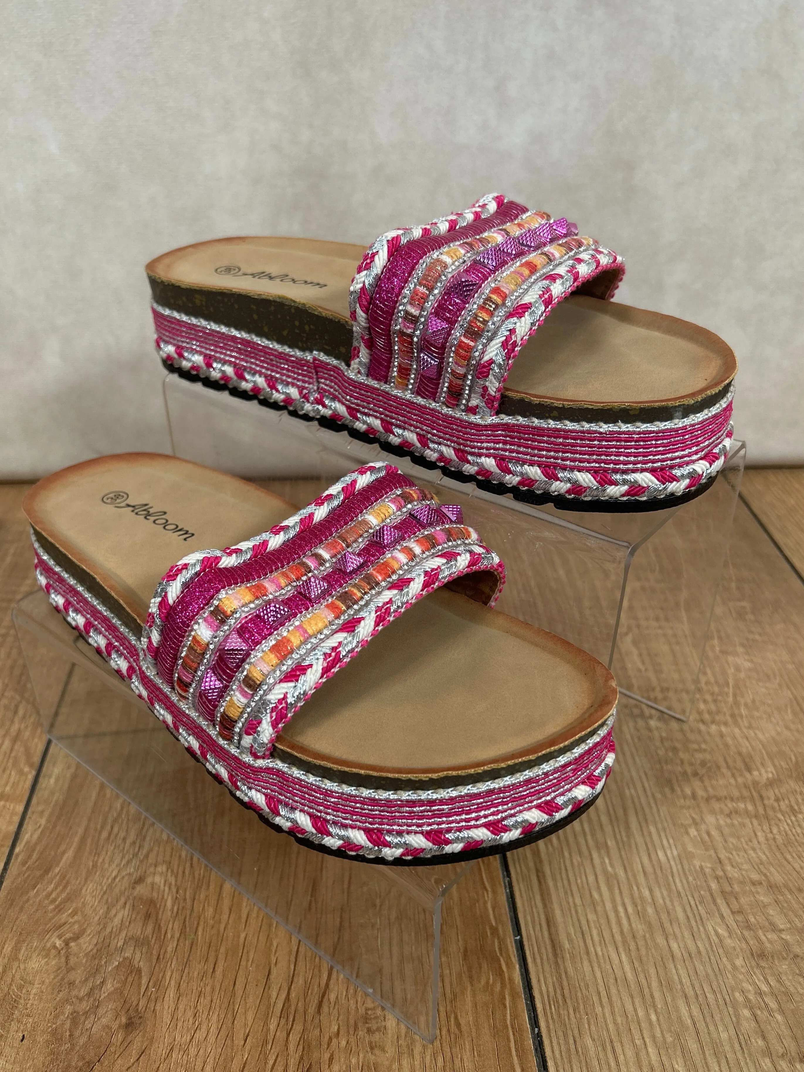 Bohemian Wedge Sandals