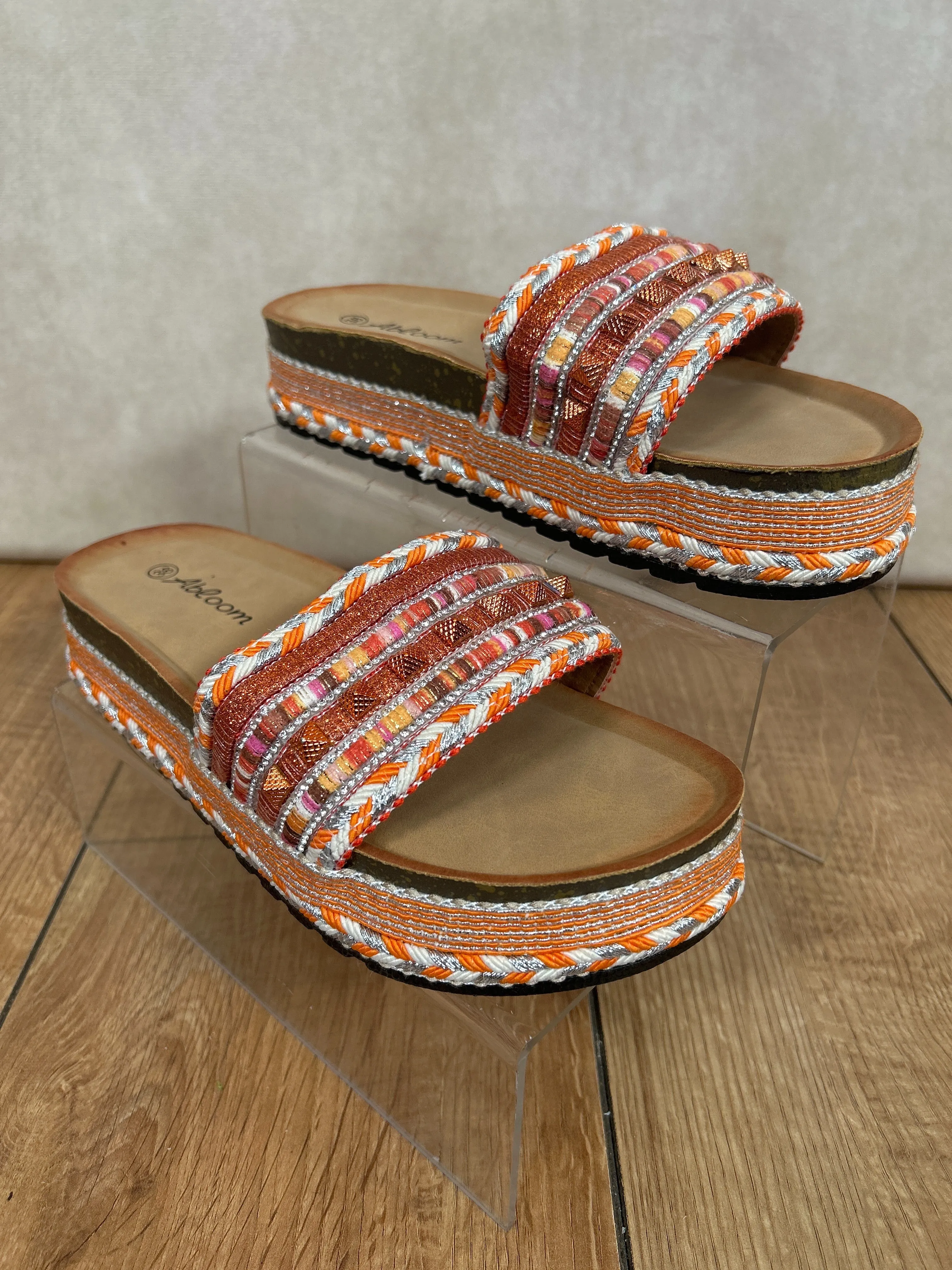 Bohemian Wedge Sandals