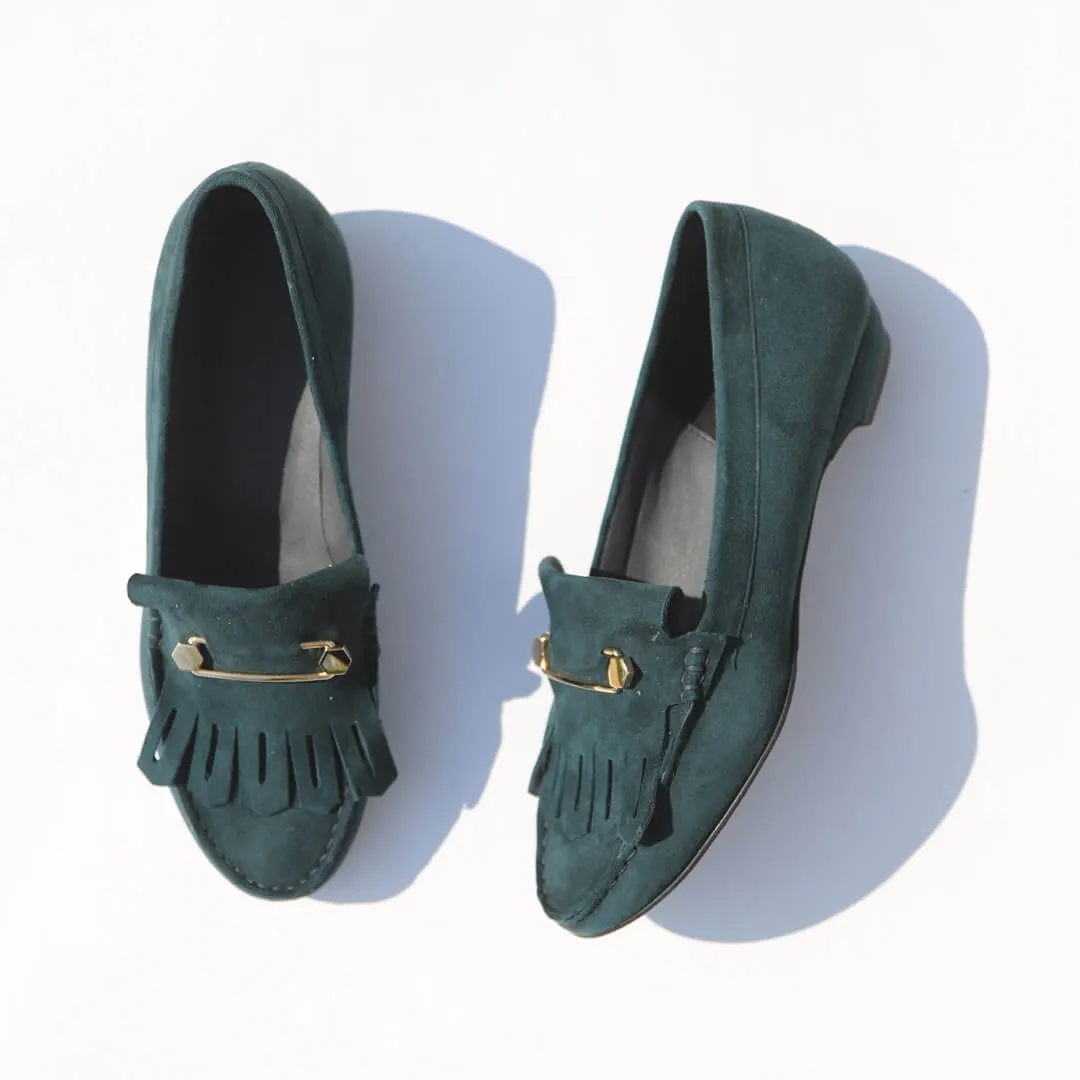 BOLA - suede loafers