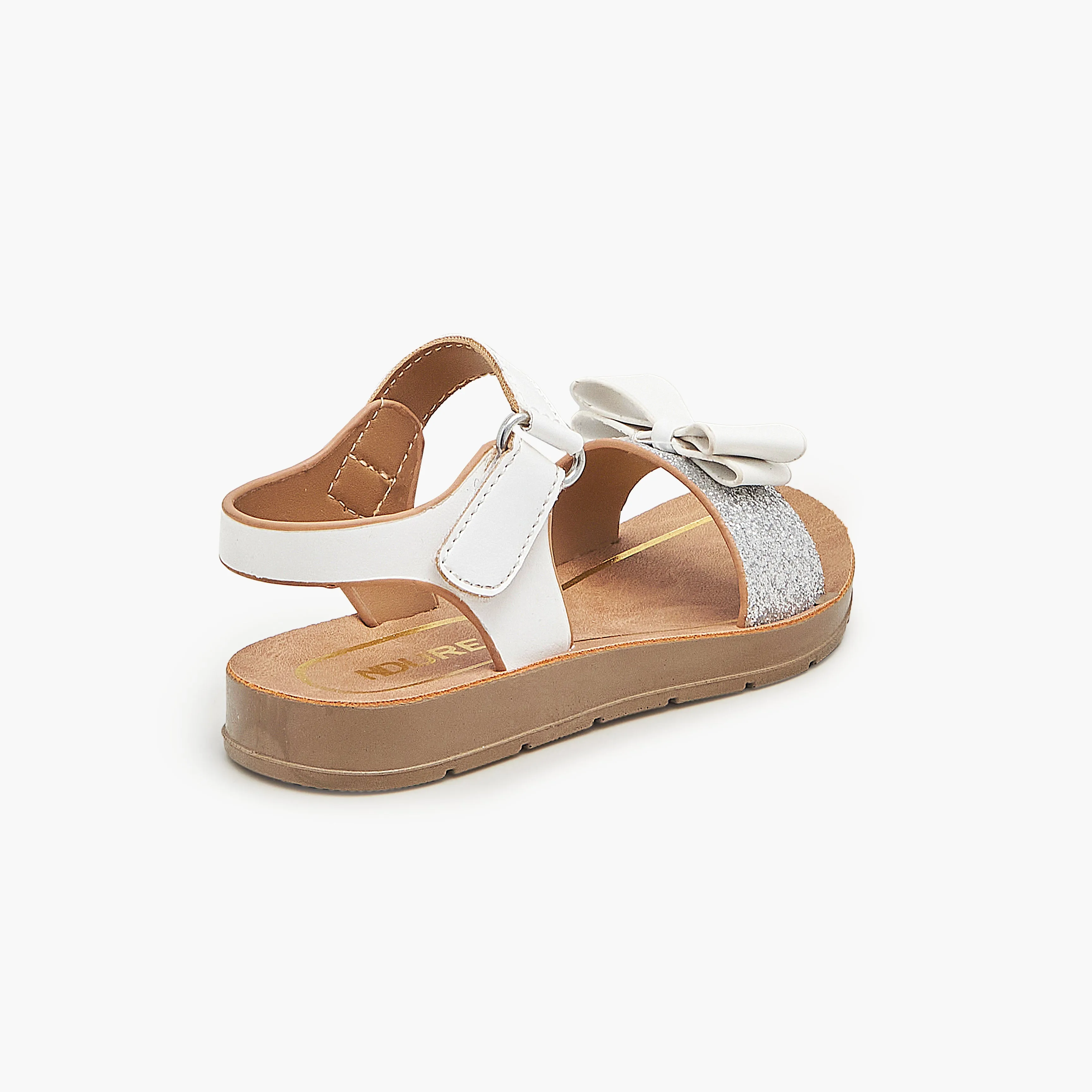 Bowed Girls Sandals