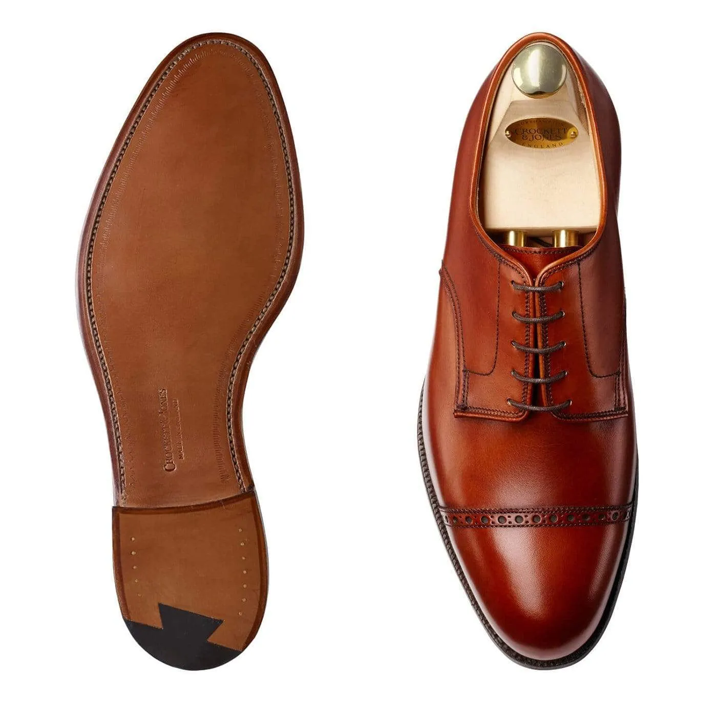 Draycott 2 Chestnut Burnished Calf