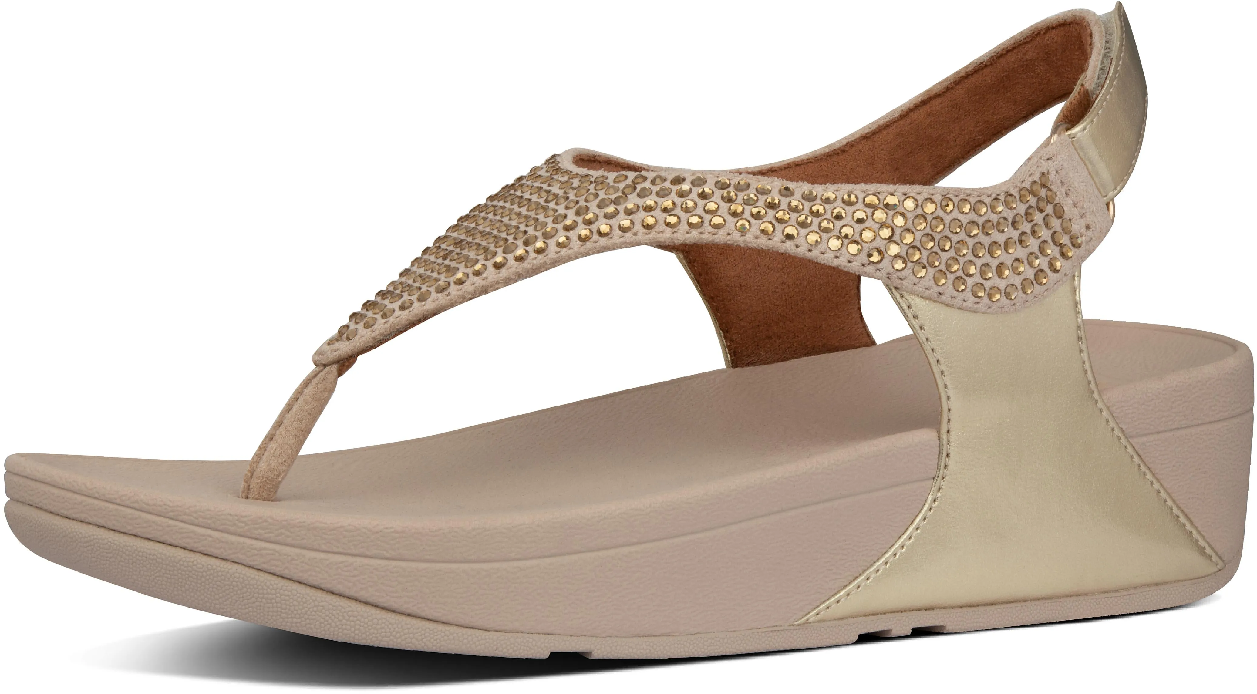 FitFlop Women's Skylar Crystal Toe-Thongs Sandal