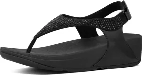 FitFlop Women's Skylar Crystal Toe-Thongs Sandal