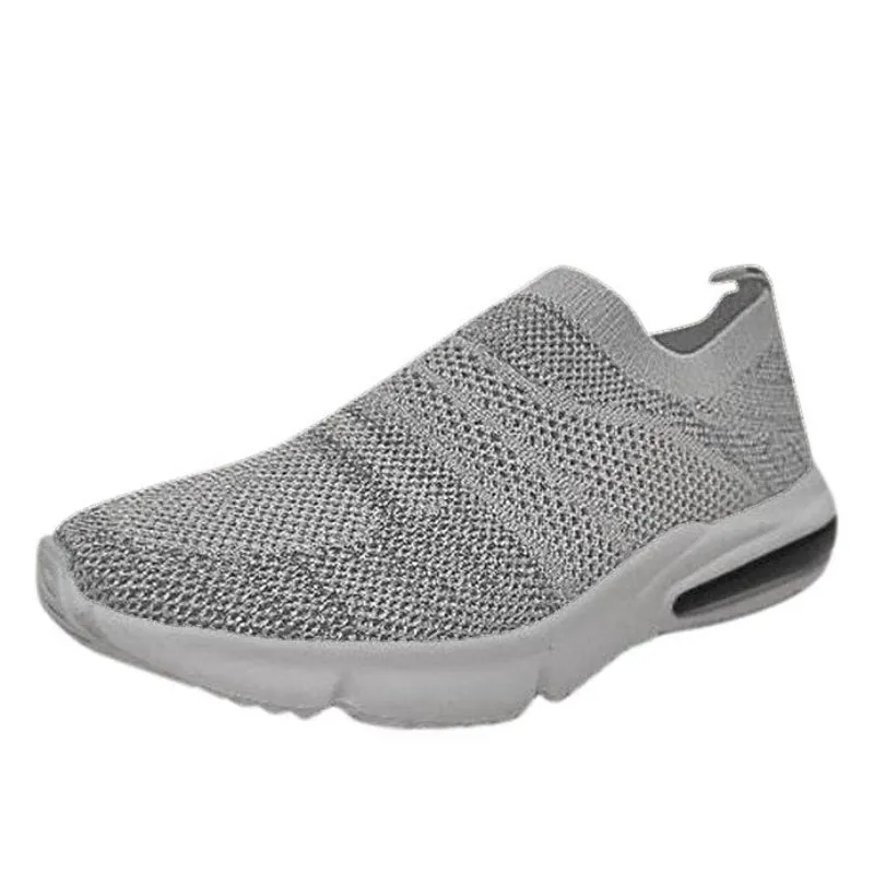 Groovywish Casual Orthopedic Shoes Sneakers Cushion Mesh Slip-on Sneakers