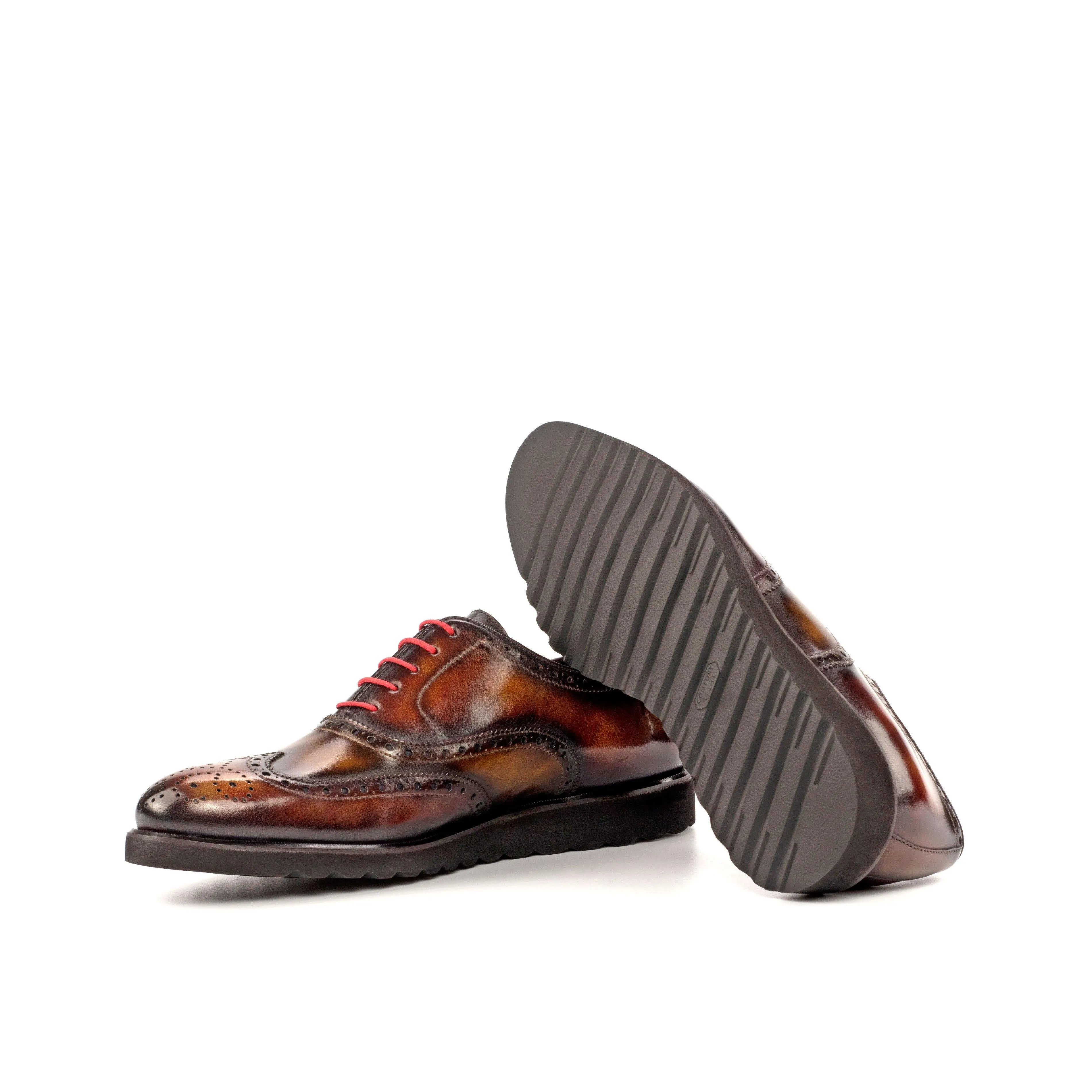 Junior Patina Full Brogue Shoes