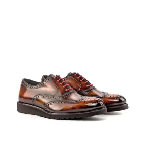 Junior Patina Full Brogue Shoes