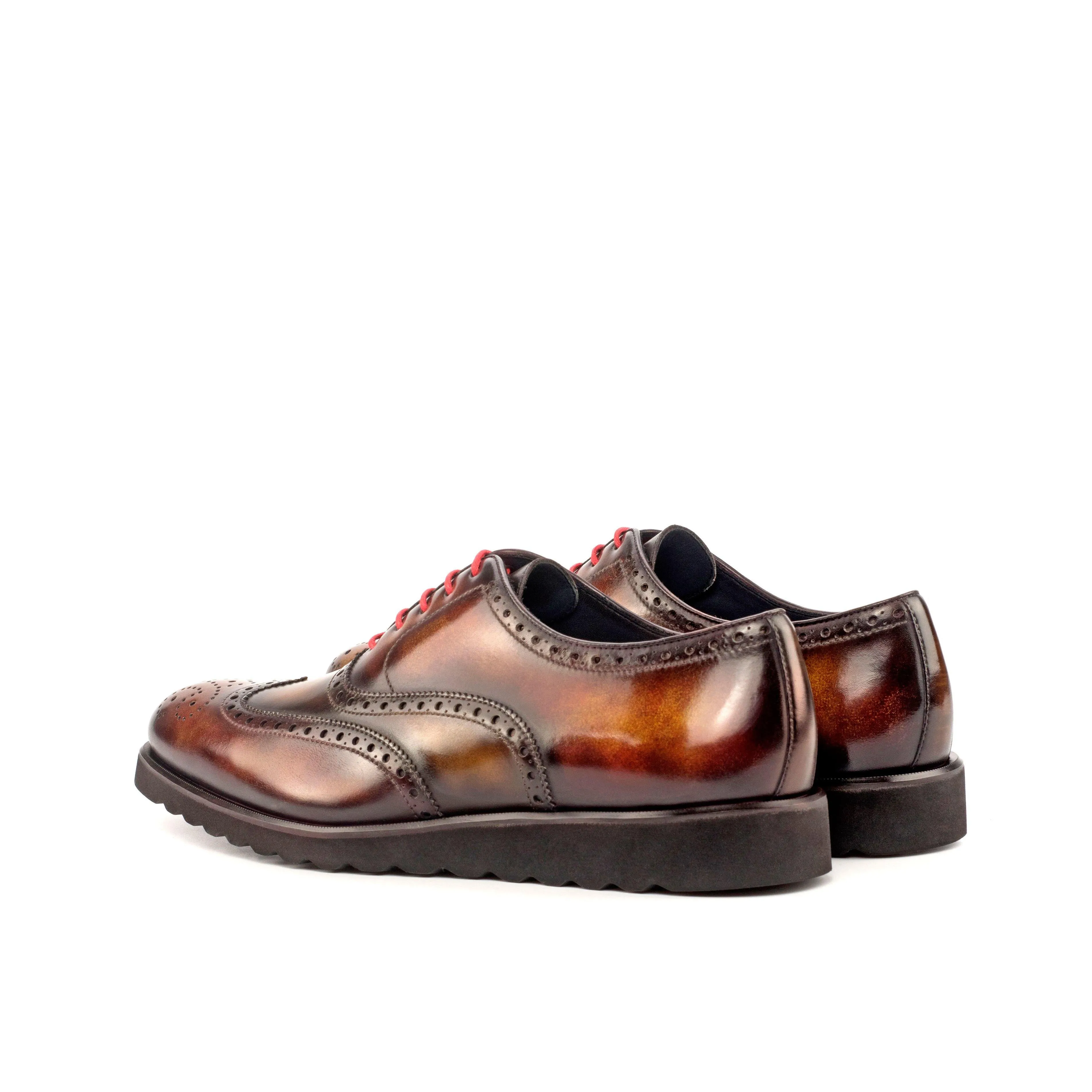 Junior Patina Full Brogue Shoes