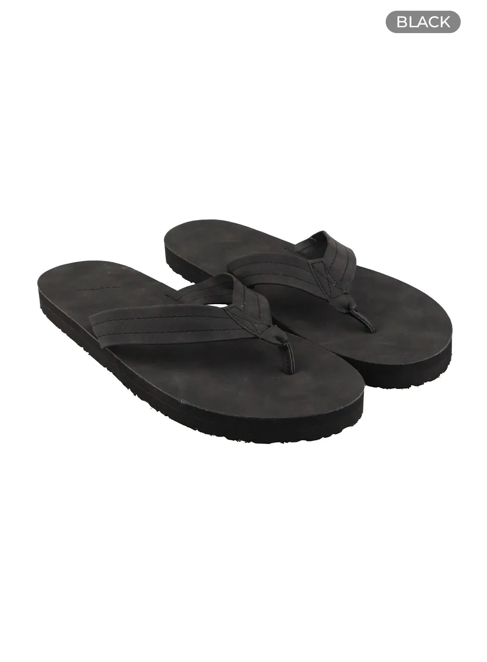 Men's Faux Leather Sandals IU405