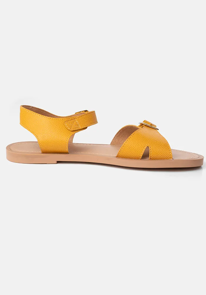 Mustard Popsy Sandals