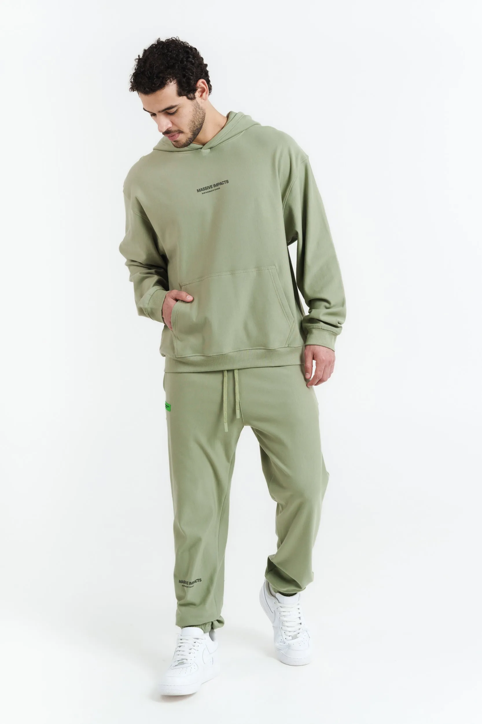 S3J024MI Organic Cotton & Bamboo Oversized Hoodie