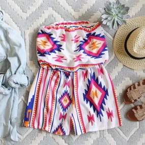 The Jackson Romper in White